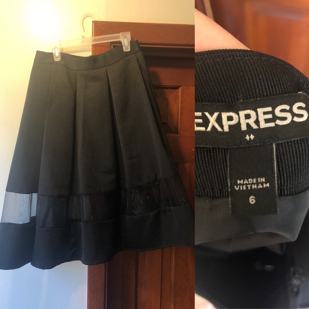 Black skirt